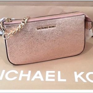 Michael Kors Soft Pink Clutch Handbag